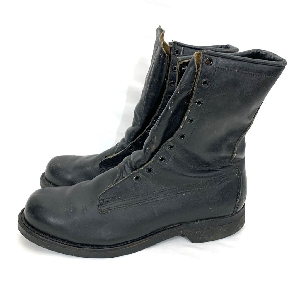 Men’s Vintage Military Combat Boots, Addison Shoe Company 1988 - Size 9E